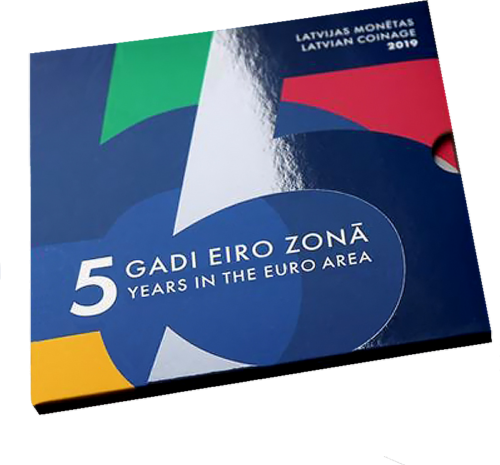 2019 Latvija BU eiro monētu komplekts (3)