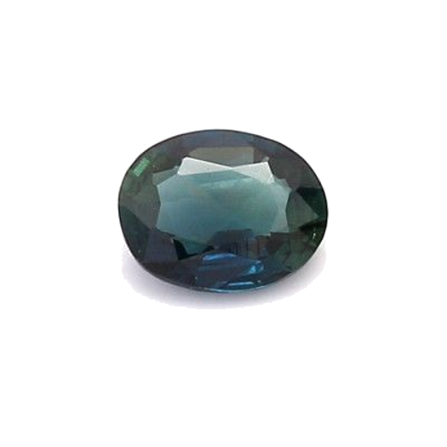 0.51 carat BLUE BRILLIANTSTEP cut Oval Safyras (1)