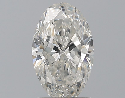 1.5 carat H-SI2 Natūralus Oval Deimantas (1)
