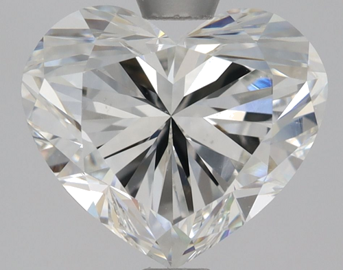 1.8 carat H-VS2 Natūralus Heart Deimantas (1)