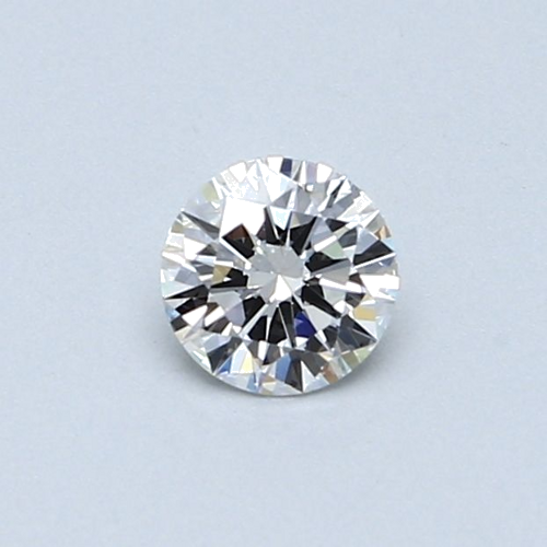0.36 carat D-VVS2 Very Good cut Natūralus Round Deimantas (1)