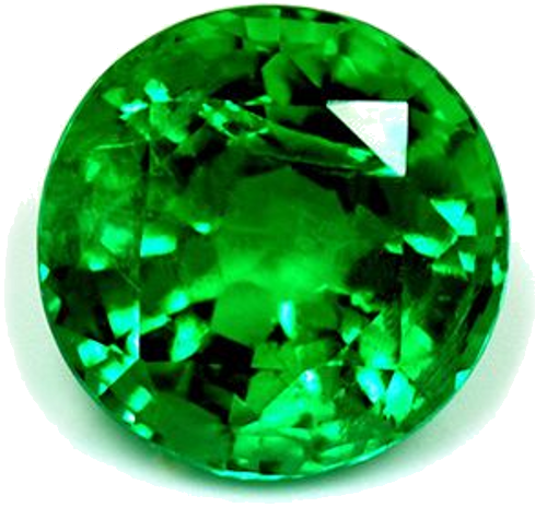 1.6 carat GREEN Round Smaragdas (1)