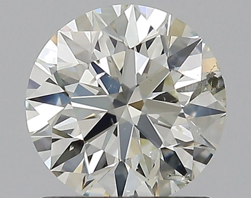 0.99 carat K-SI2 Excellent cut Natūralus Round Deimantas (1)