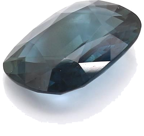 4.71 carat BLUE BRILLIANTSTEP cut Cushion Safyras (1)