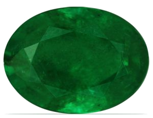 3.16 carat GREEN Oval Smaragdas (1)