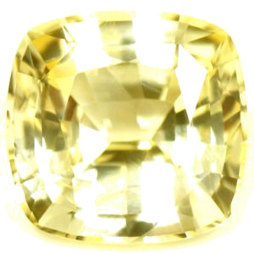 2.54 carat YELLOW Cushion Safyras (1)