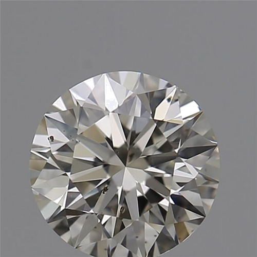 0.58 carat K-SI1 Excellent cut Natūralus Round Deimantas (1)