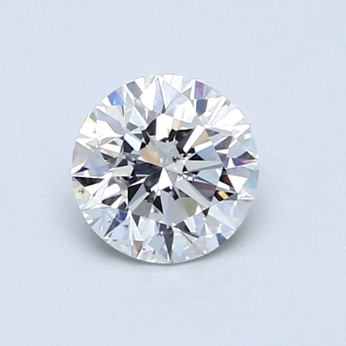 0.71 carat D-SI1 Very Good cut Natūralus Round Deimantas (1)