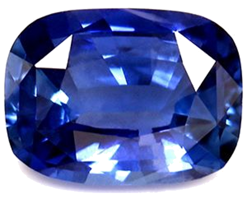 1.03 carat BLUE Cushion Safyras (1)