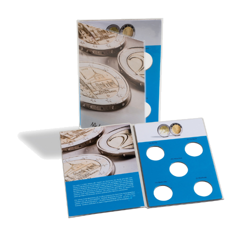 Euro set card for 2 euro coins (1)