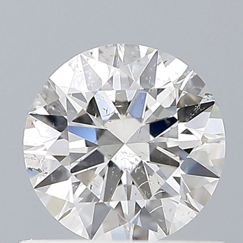 0.56 carat E-SI2 Excellent cut Natūralus Round Deimantas (1)