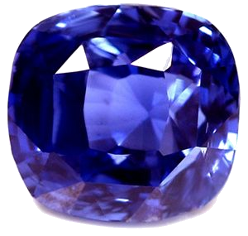 2.18 carat BLUE Cushion Safyras (1)