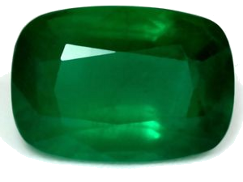 1.88 carat GREEN Cushion Smaragdas (1)
