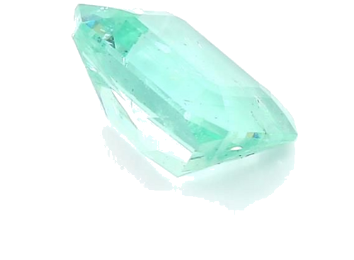 2.1 carat GREEN STEP cut Octagonal Smaragdas (1)