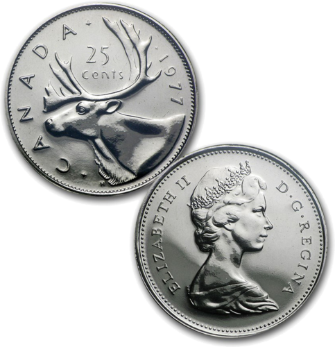 Канадски комплект монети (със сребърна монета от $1) (4)