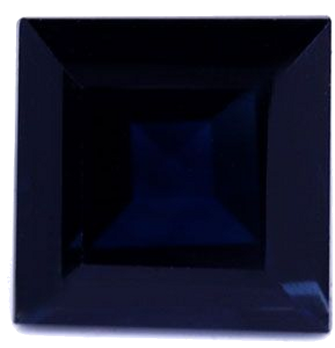 1.45 carat BLUE Square Safyras (1)