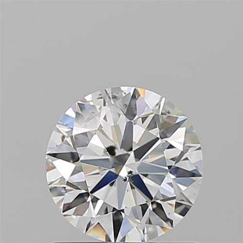 1.01 carat G-SI2 Excellent cut Natūralus Round Deimantas (1)