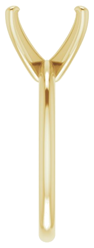 Sužadėtuvių Žiedas „Solitaire“ 585 Geltonojo Aukso Cushion 10mm (4)