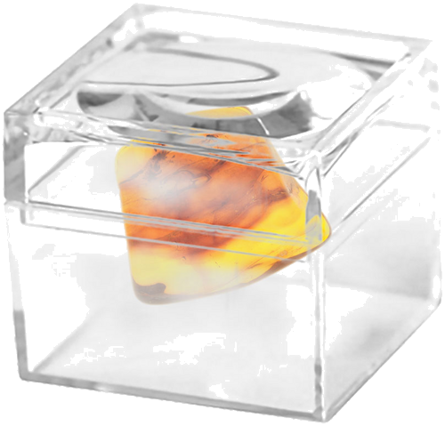 3,00 g Amber Nugget with inclusion (2)