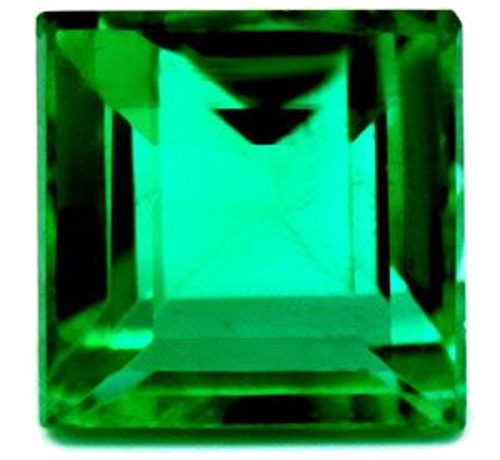 1.93 carat GREEN Square Smaragdas (1)