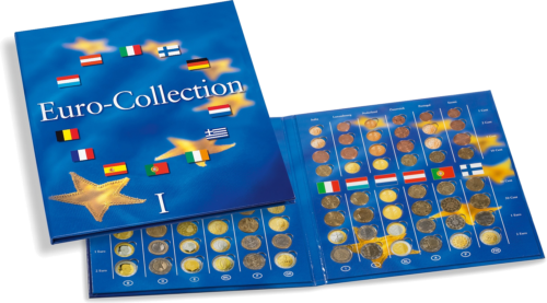 Three parts of the euro coins album (3)