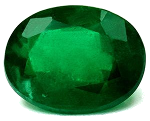 2.19 carat GREEN Oval Smaragdas (1)