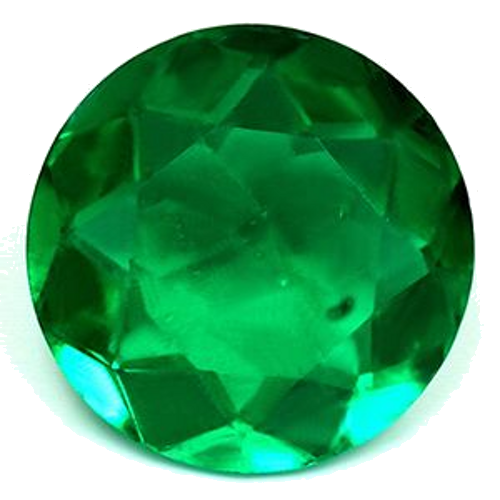 1.92 carat GREEN Round Smaragdas (1)