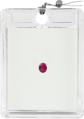 0,52 ct. Rozā safīra SI (1)