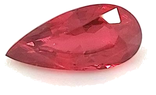 1.48 carat RED Pear Rubinas (1)