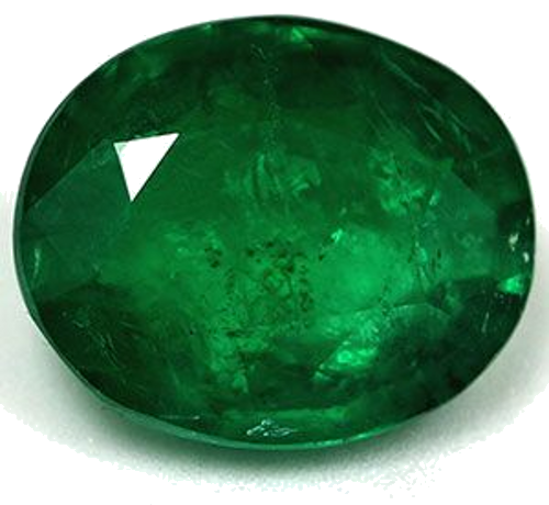 3.42 carat GREEN Oval Smaragdas (1)