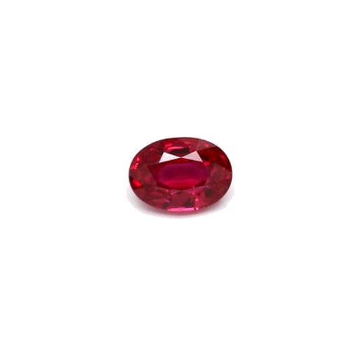0.75 carat RED BRILLIANTSTEP cut Oval Rubinas (1)