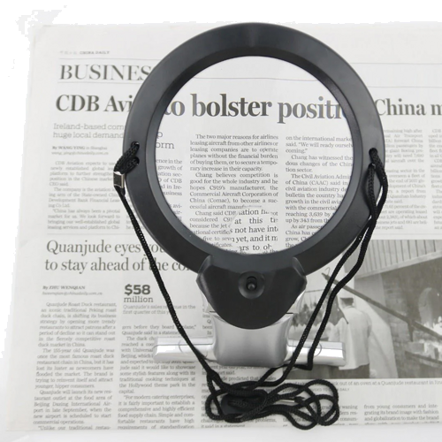 Universal Magnifying Glass with LED Light 2x 6x (6)