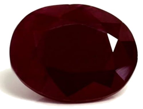 3.24 carat RED Oval Rubinas (1)