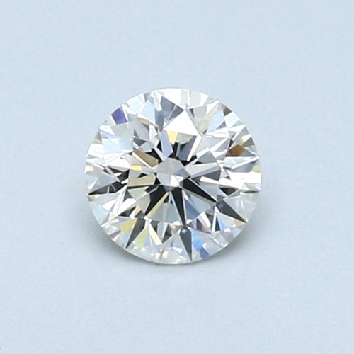 0.43 carat H-VVS2 Very Good cut Natūralus Round Deimantas (1)