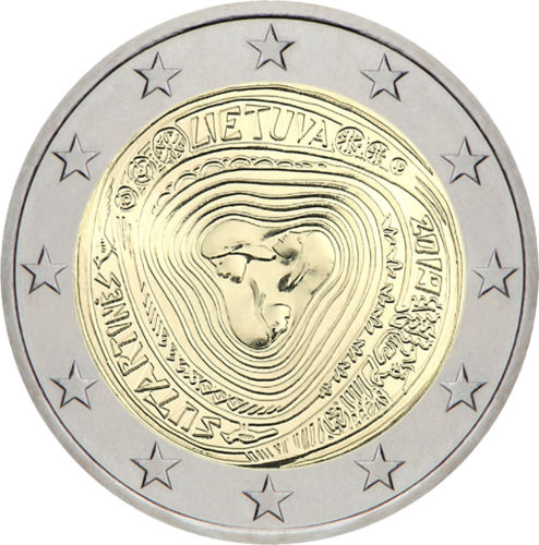 2019 Lithuania Sutartines 2 euro BU coin in coincard (2)
