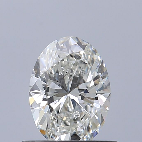 0.51 carat G-VVS1 Natūralus Oval Deimantas (1)