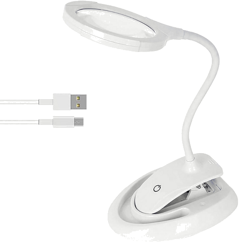 Galda palielināmais stikls – lampa 5x, 10x (5)