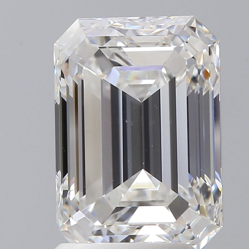 3.01 carat F-VS2 Natūralus Emerald Deimantas (1)