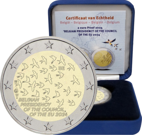 2024 Belgium Presidency of the EU Council 2 euro coin (1)