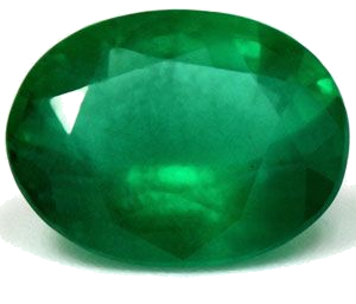 2.21 carat GREEN Oval Smaragdas (1)