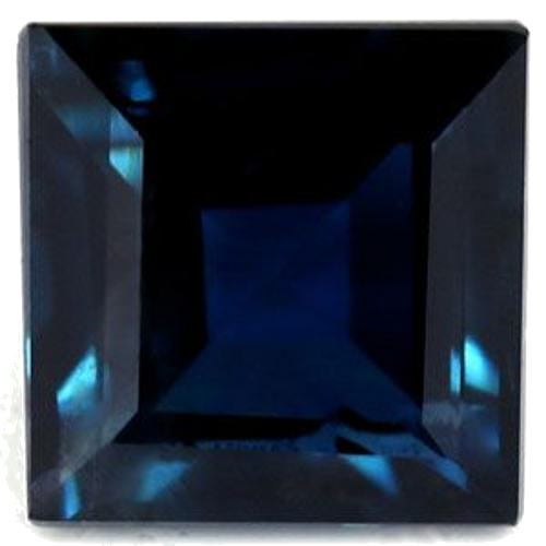 1.07 carat BLUE Square Safyras (1)