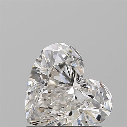 1.01 carat I-VS1 Natūralus Heart Deimantas (1)