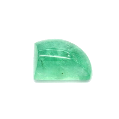 6.71 carat GREEN CABOCHON cut Other Smaragdas (1)
