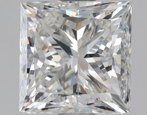 1.5 carat G-VS2 Natūralus Princess Deimantas (1)