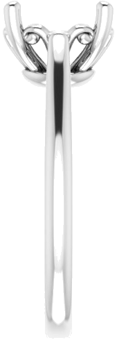 Sužadėtuvių Žiedas „Solitaire“ 950 Platinos Round 9mm (4)
