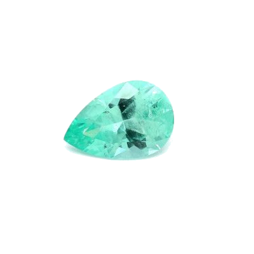 1.6400000000000001 carat GREEN MODIFIEDBRILLIANT cut Pear Smaragdas (1)