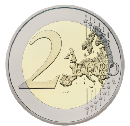 2022 Somijas baleta 2 eiro monēta (2)