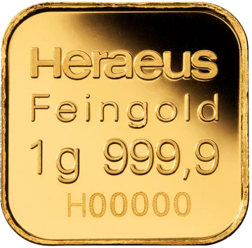 10 x 1 g (MultiCard) Investīciju zelta monētas Argor-Heraeus (5)