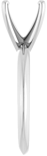 Sužadėtuvių Žiedas „Light Solitaire“ 585 Baltojo Aukso Round 9.1mm x 9.7mm (4)