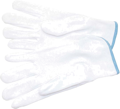 Numismatic gloves with vinyl dots (2)